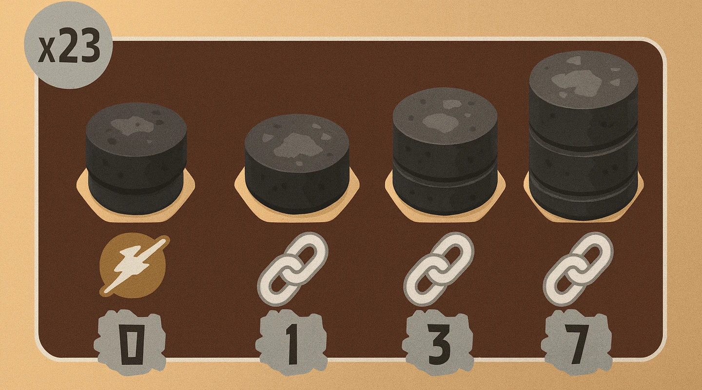 Harmonies mountains scoring امتیاز بندی کوهستان ها در بازی هارمونیز